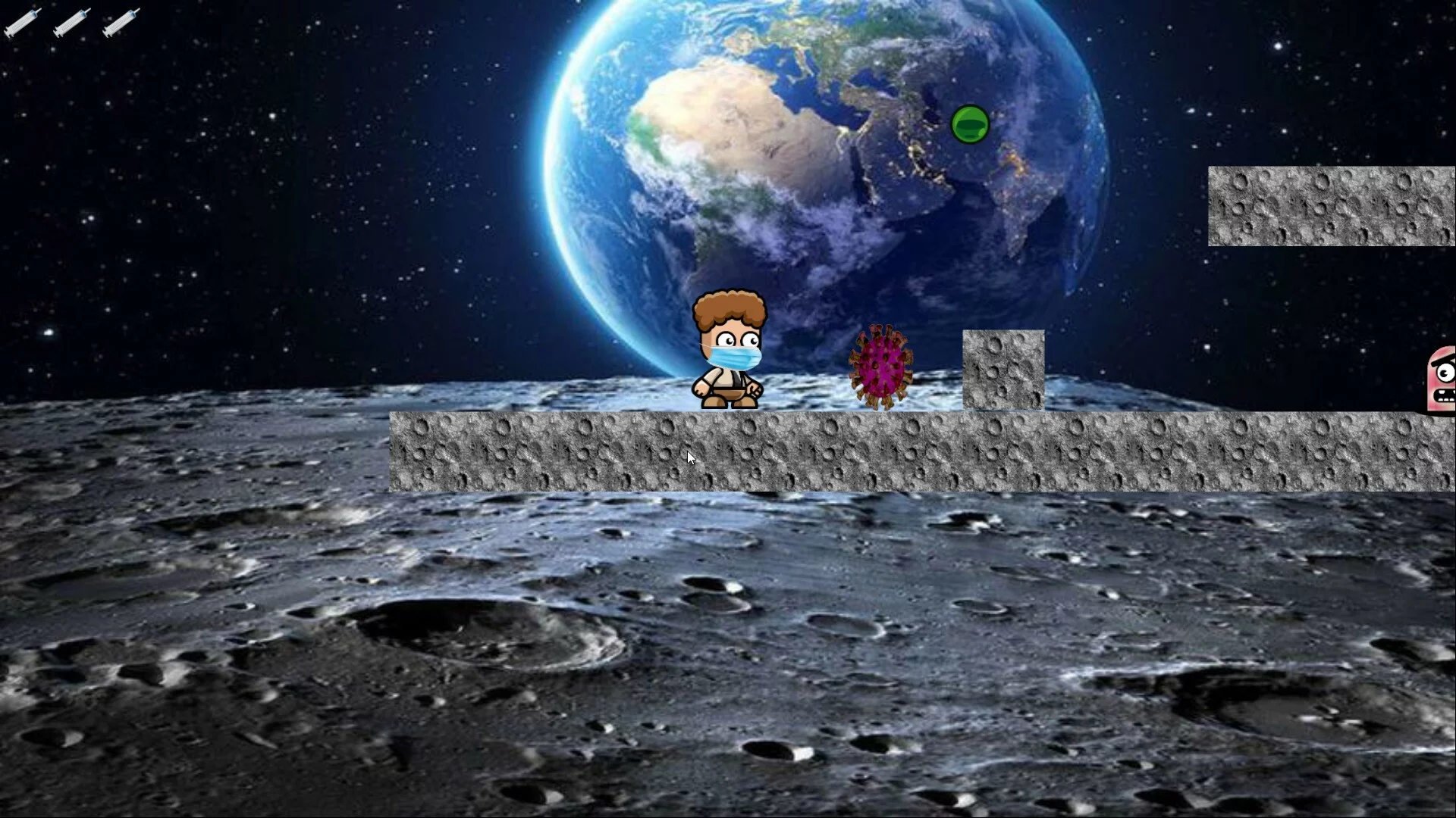 Изображение игры: Dead COVID-19 in space