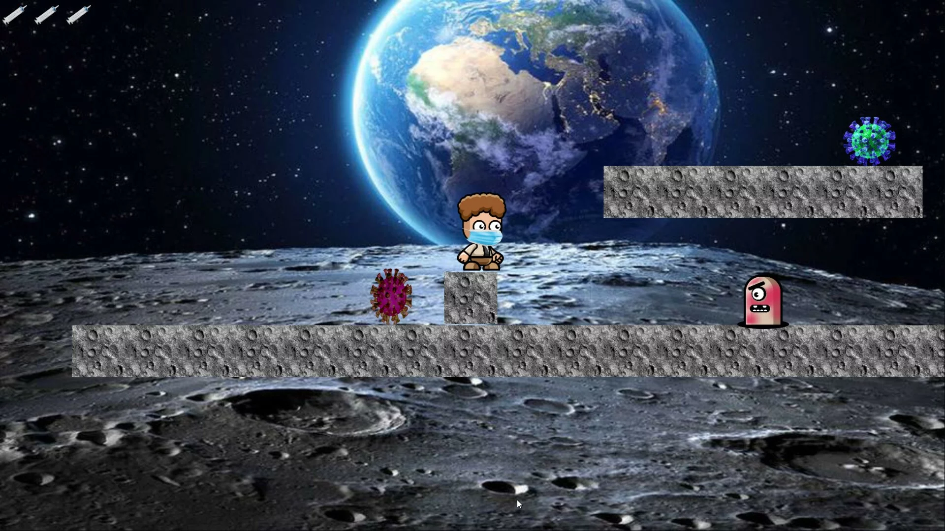 Изображение игры: Dead COVID-19 in space