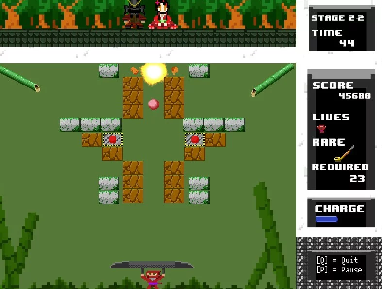 Изображение игры: Block Breaker Ninja