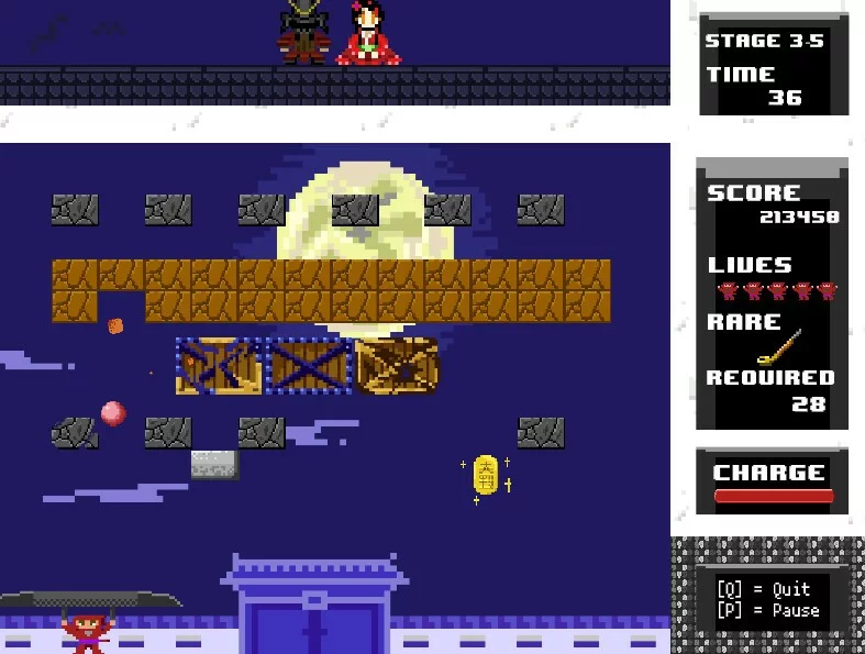 Изображение игры: Block Breaker Ninja