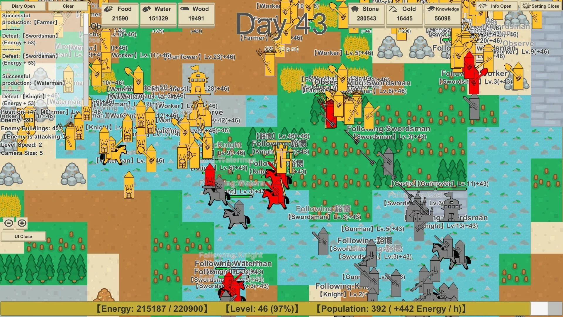 Изображение игры: MiniMap Kingdom