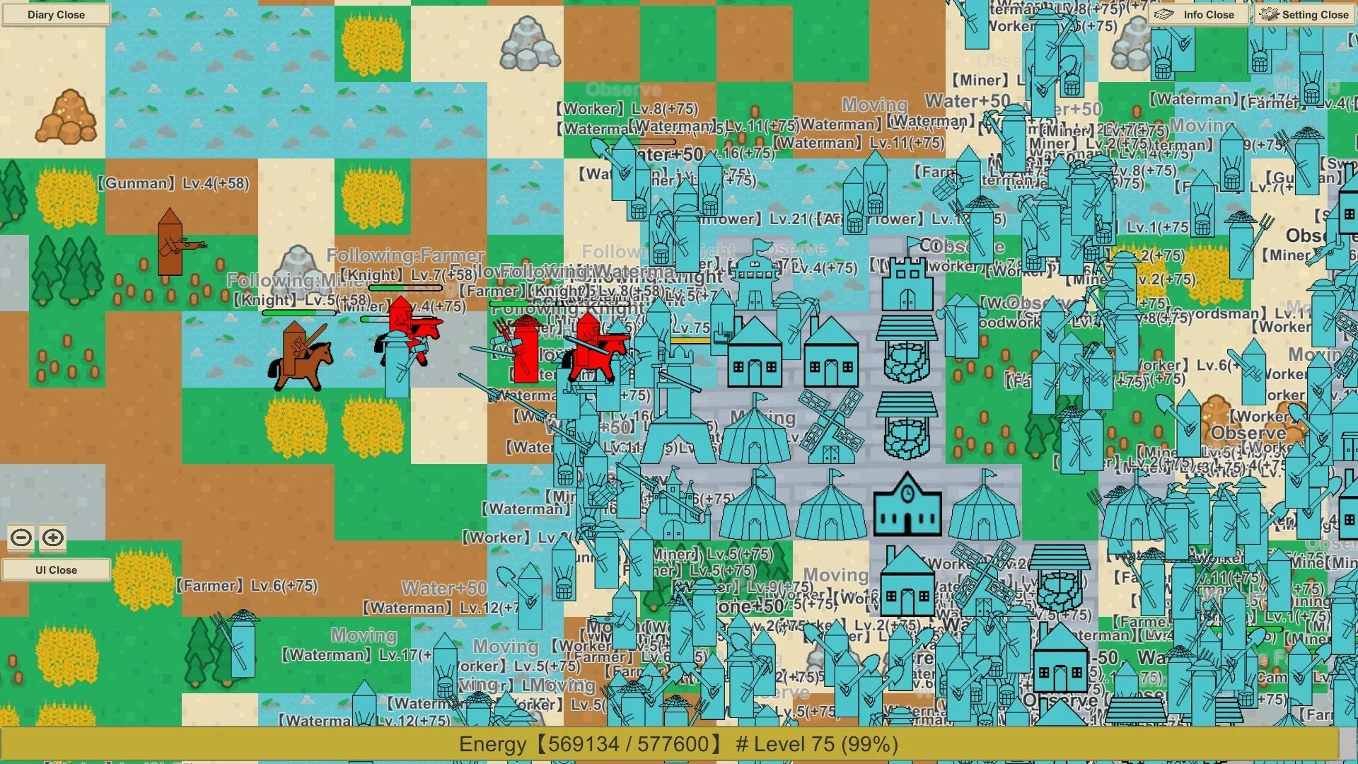 Изображение игры: MiniMap Kingdom