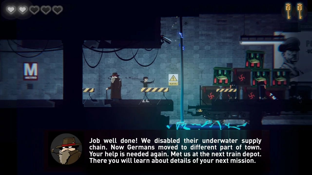 Изображение игры: Slams City. Hitler's Escape.