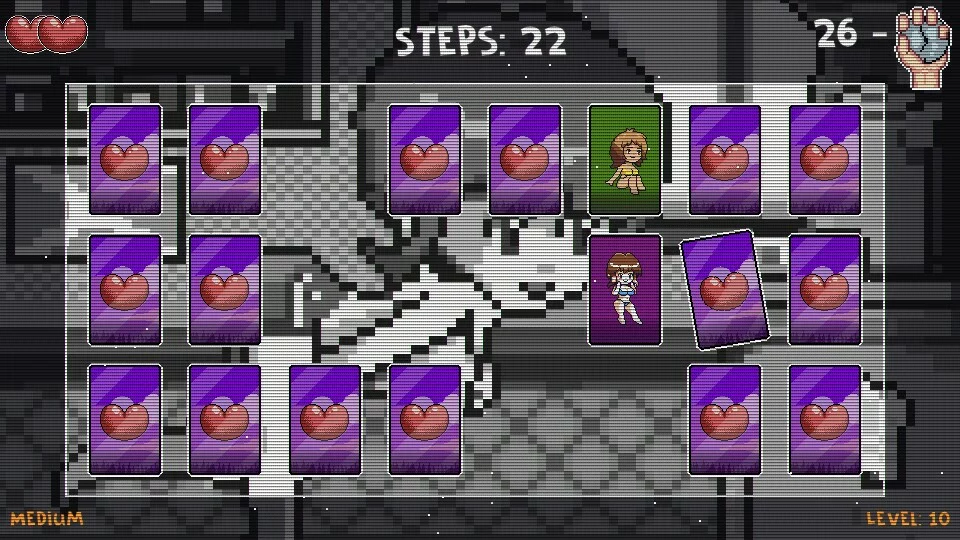 Изображение игры: Girls Memory Card