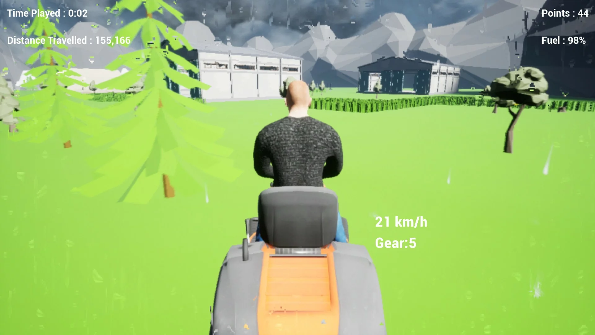 Изображение игры: Lawnmower Game: Next Generation