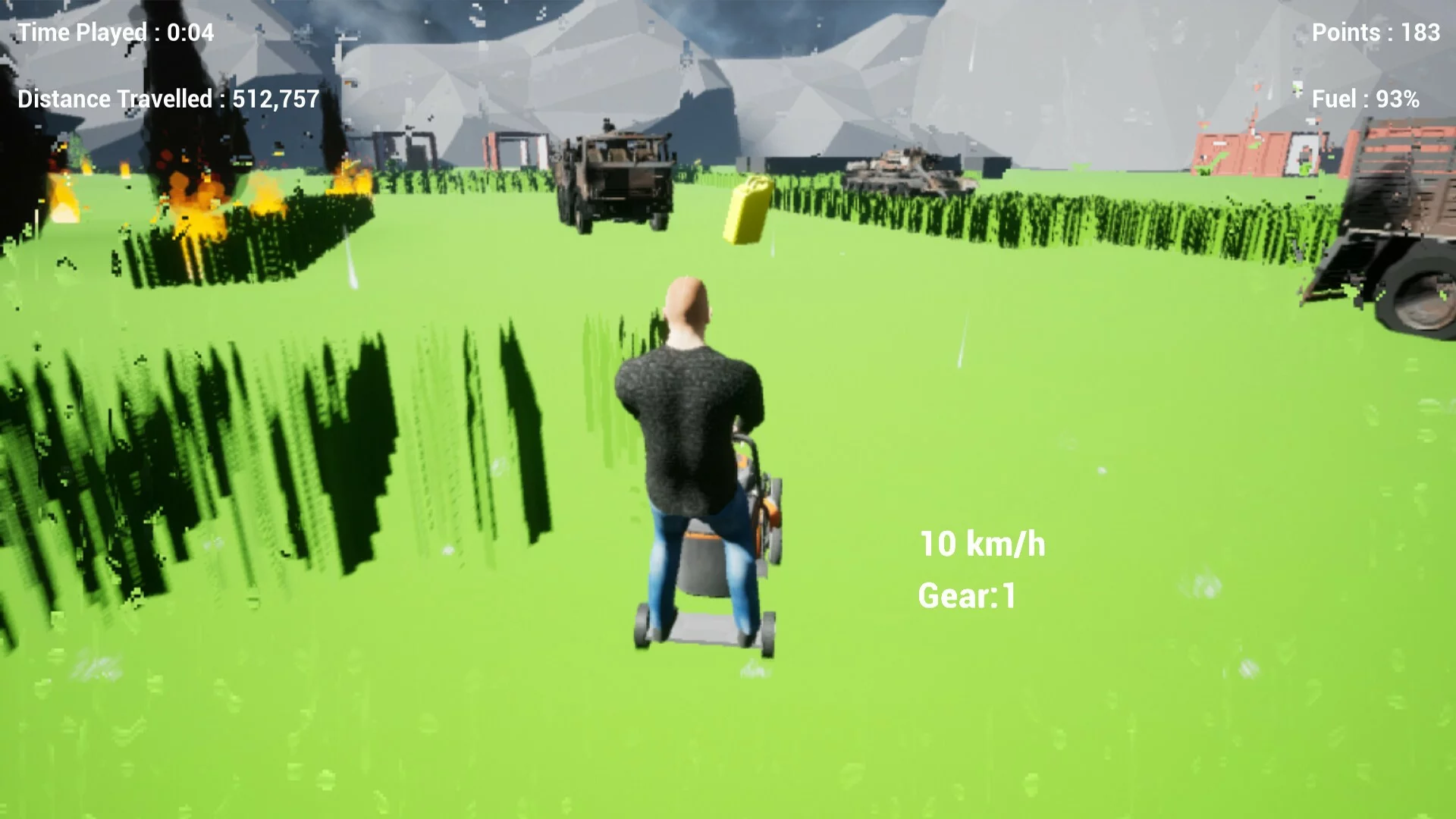Изображение игры: Lawnmower Game: Next Generation