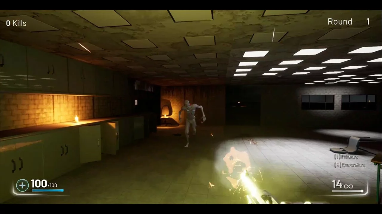 Изображение игры: Zombie School Survival