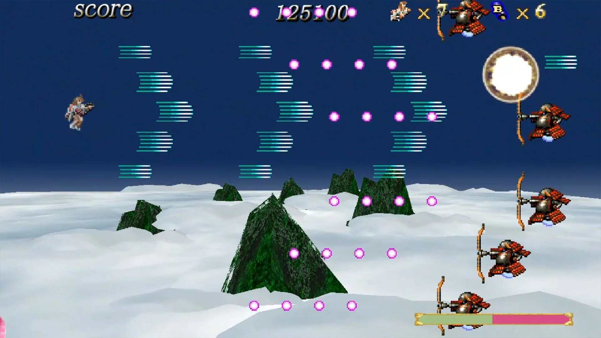 Изображение игры: Samurai Aces III: Sengoku Cannon