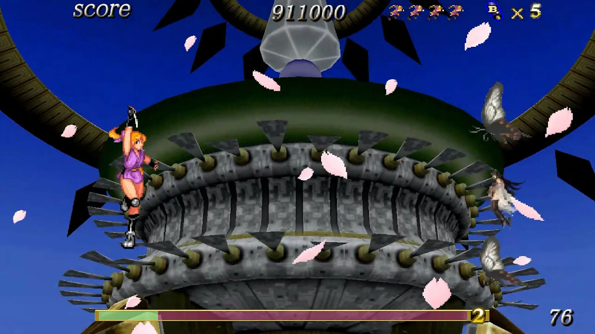 Изображение игры: Samurai Aces III: Sengoku Cannon