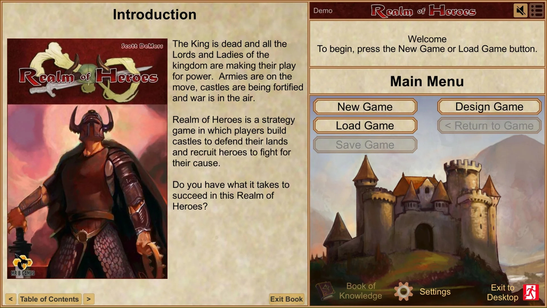 Изображение игры: Realm of Heroes