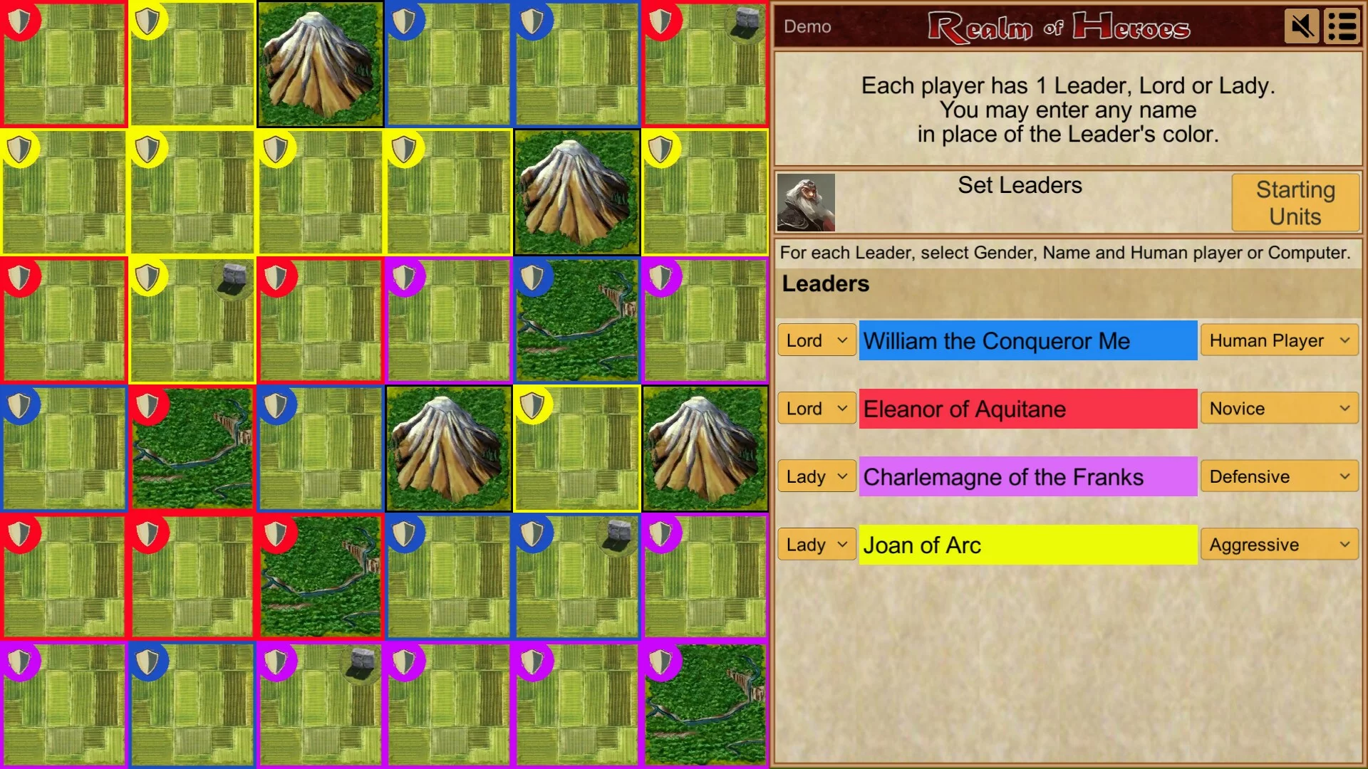 Изображение игры: Realm of Heroes