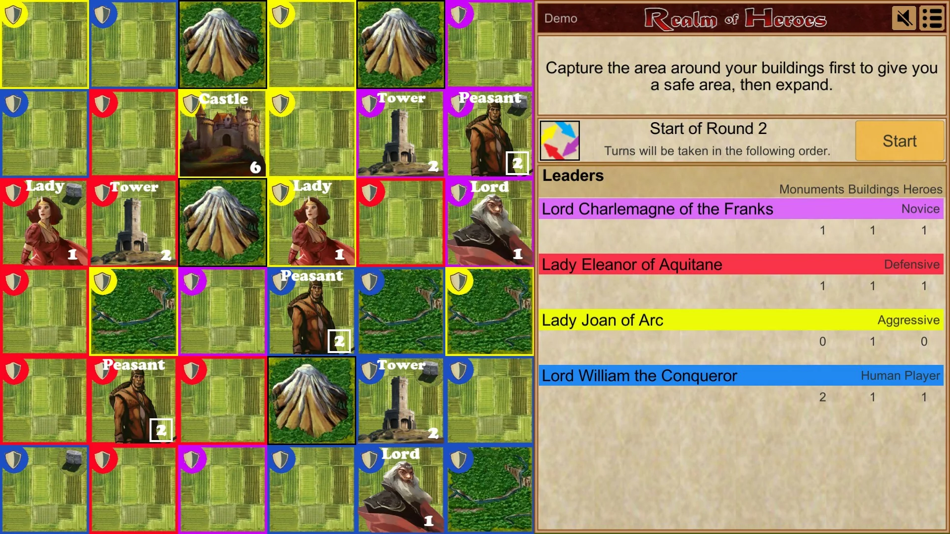 Изображение игры: Realm of Heroes