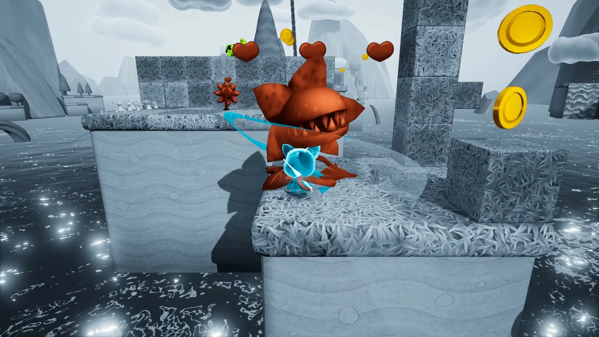 Изображение игры: Neko Ghost, Jump! Prologue