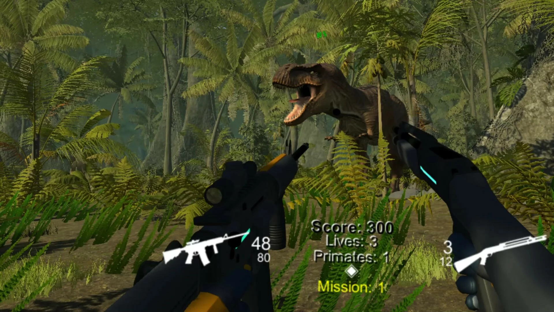 Изображение игры: Dinosaur Hunting Patrol 3D Jurassic VR