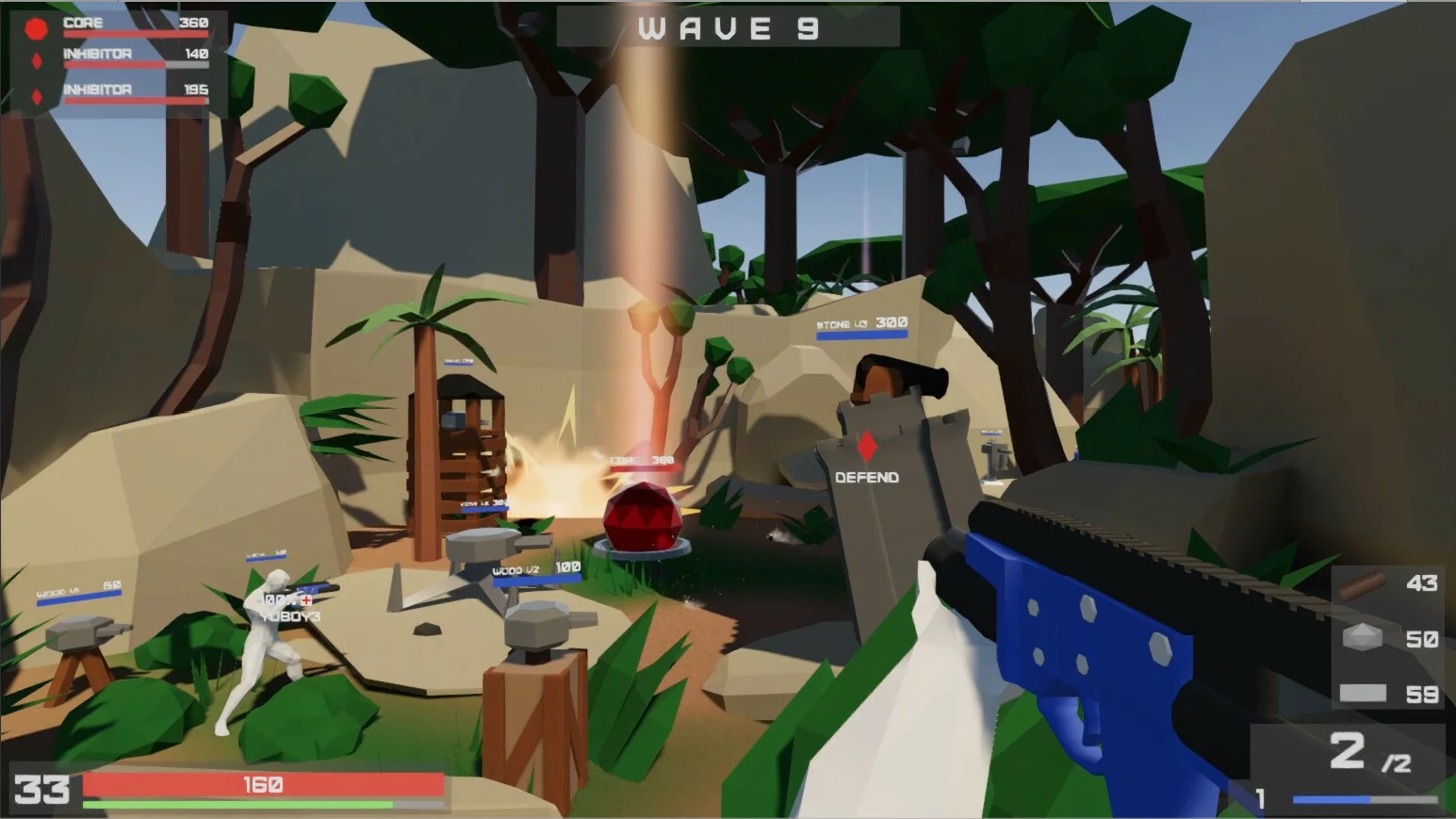 Изображение игры: Defenders: Survival and Tower Defense