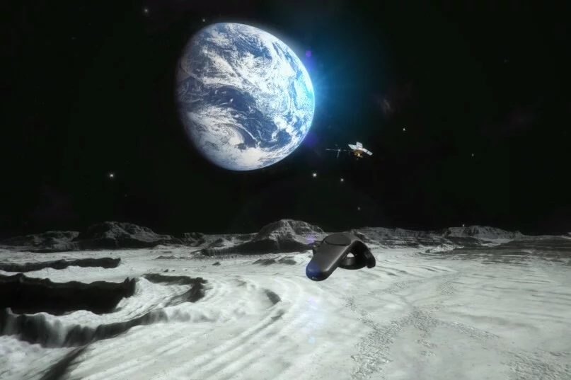 Изображение игры: VR Astronomy and Geography Lab (Universe Spacecraft, Solar System, Earth, Moon, Relativity, Flying over the World, etc)