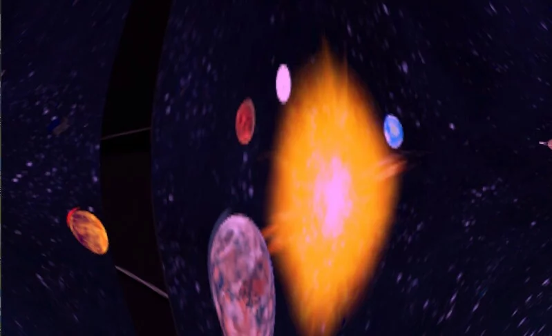 Изображение игры: VR Astronomy and Geography Lab (Universe Spacecraft, Solar System, Earth, Moon, Relativity, Flying over the World, etc)