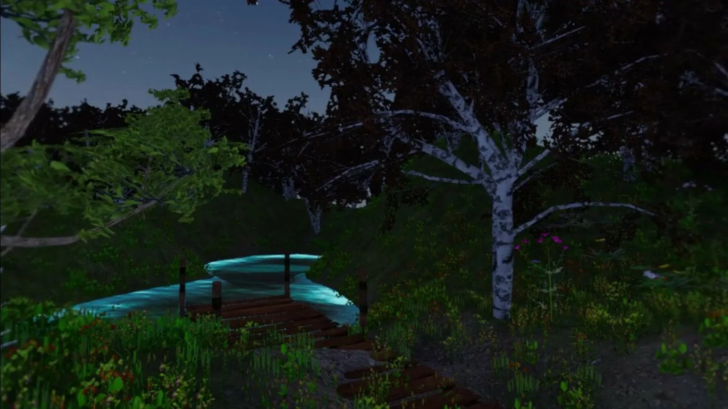 Изображение игры: Meditation Journey: VR Zen Garden