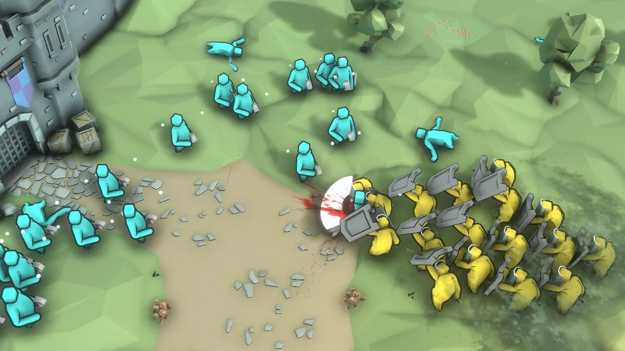 Изображение игры: Extremely Realistic Siege Warfare Simulator