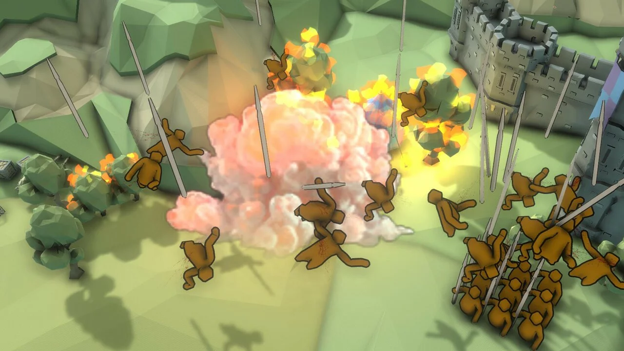 Изображение игры: Extremely Realistic Siege Warfare Simulator