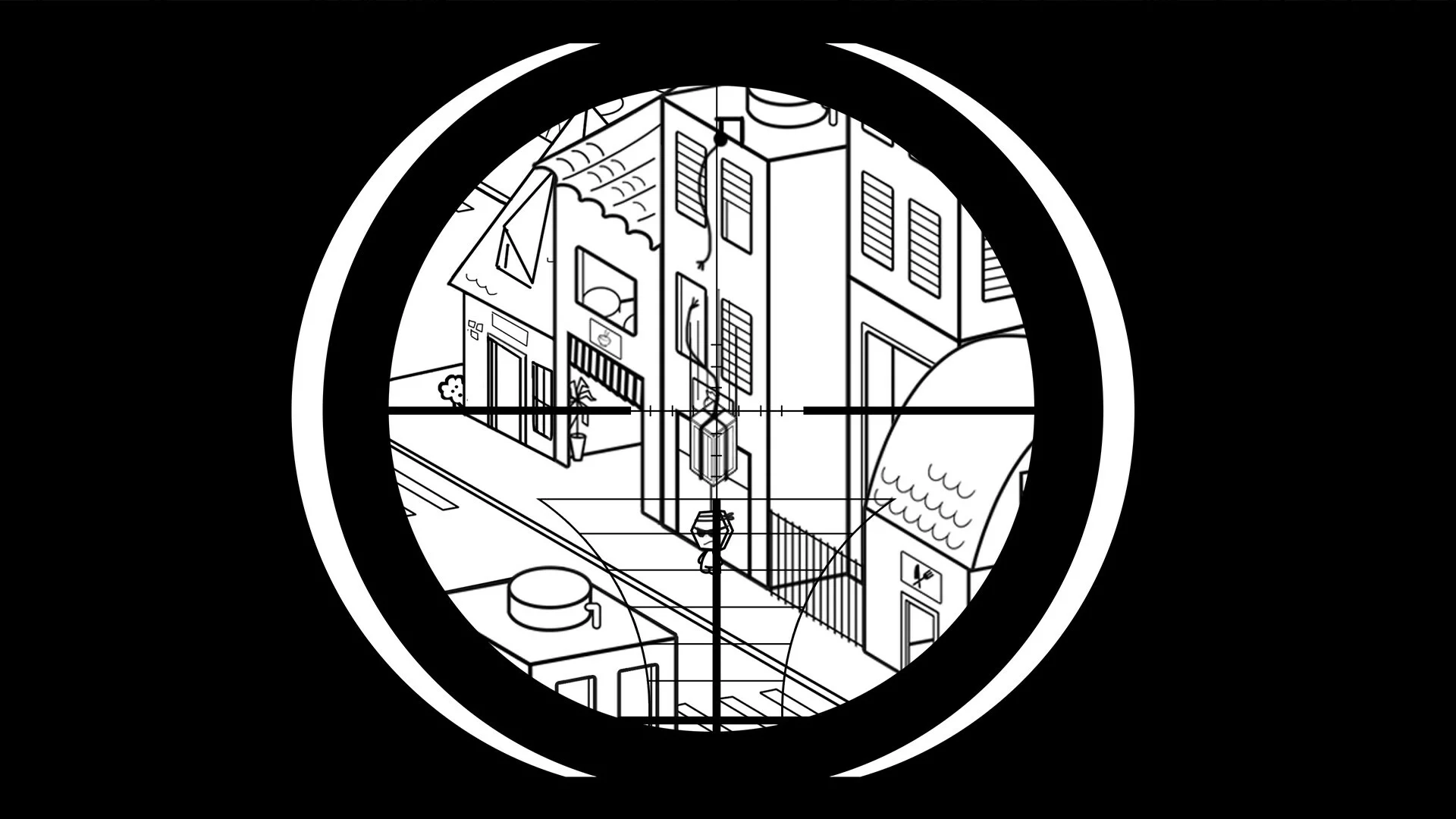 Изображение игры: Geometric Sniper