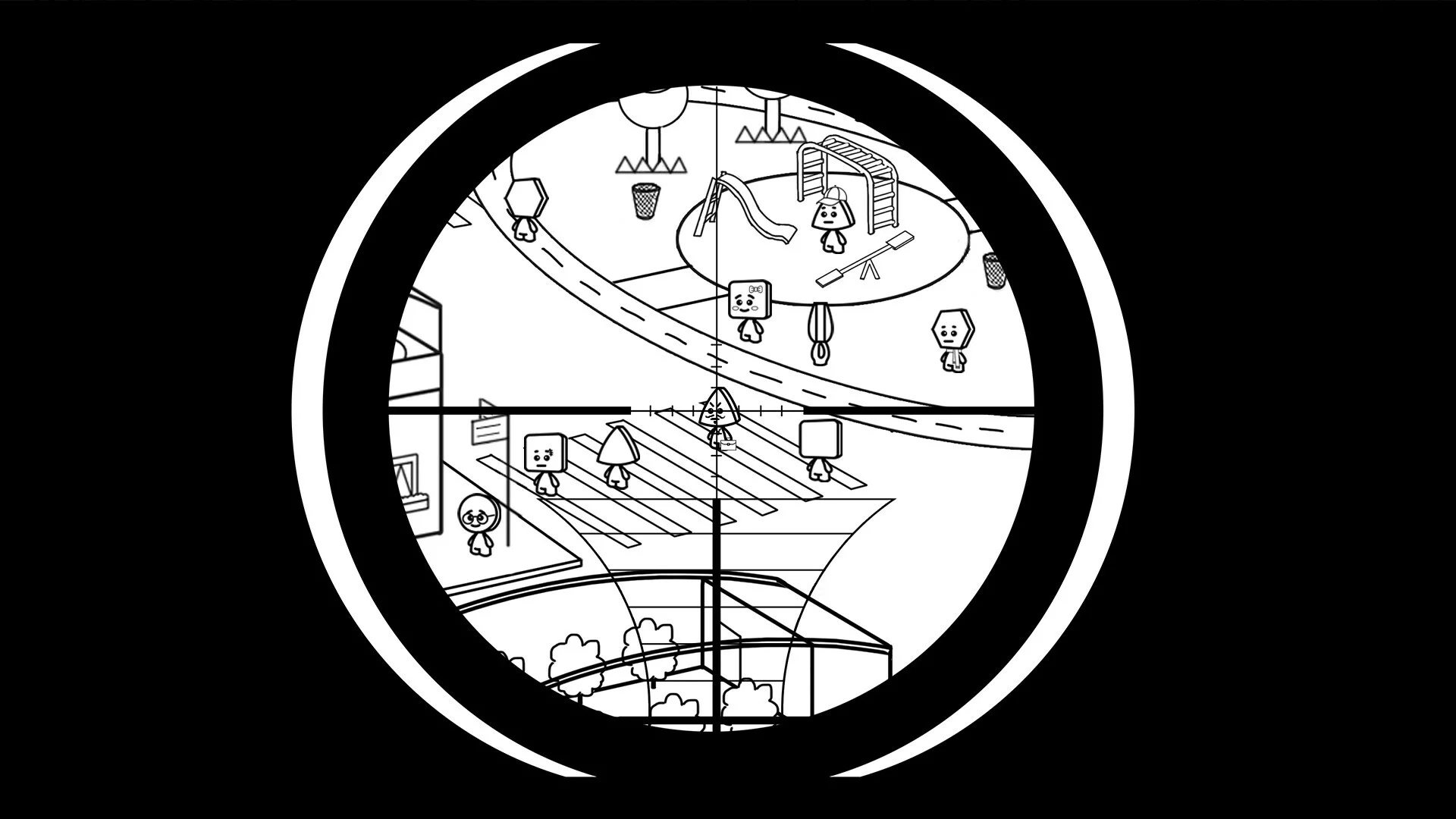 Изображение игры: Geometric Sniper