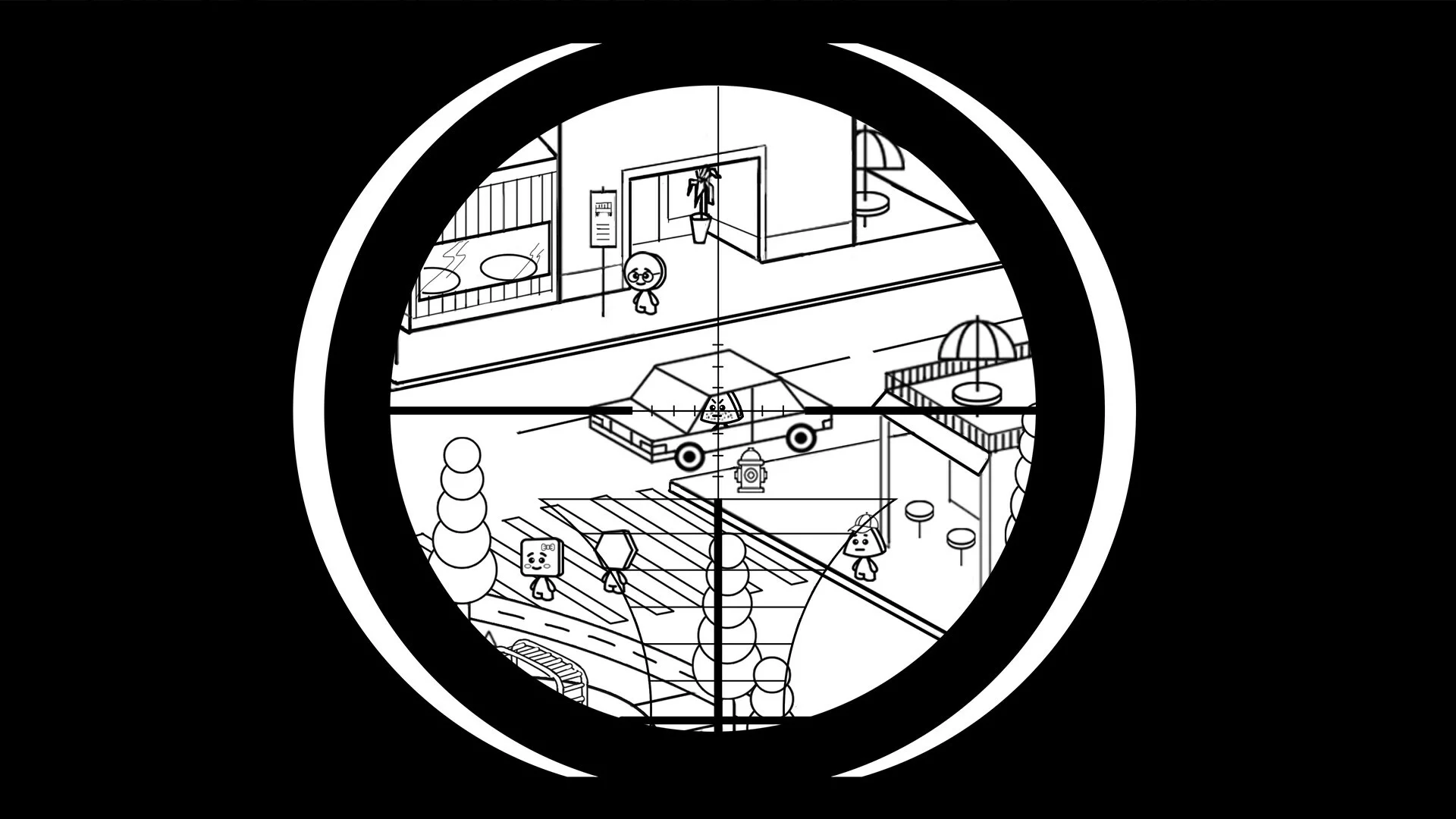 Изображение игры: Geometric Sniper