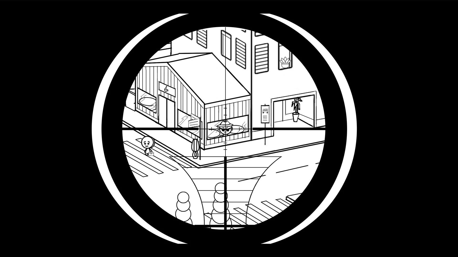 Изображение игры: Geometric Sniper