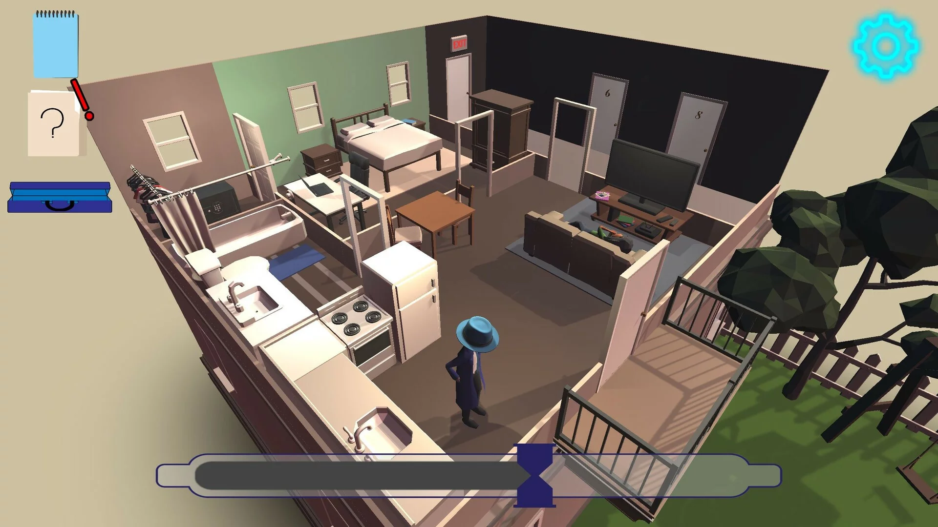Изображение игры: Sliptime Sleuth