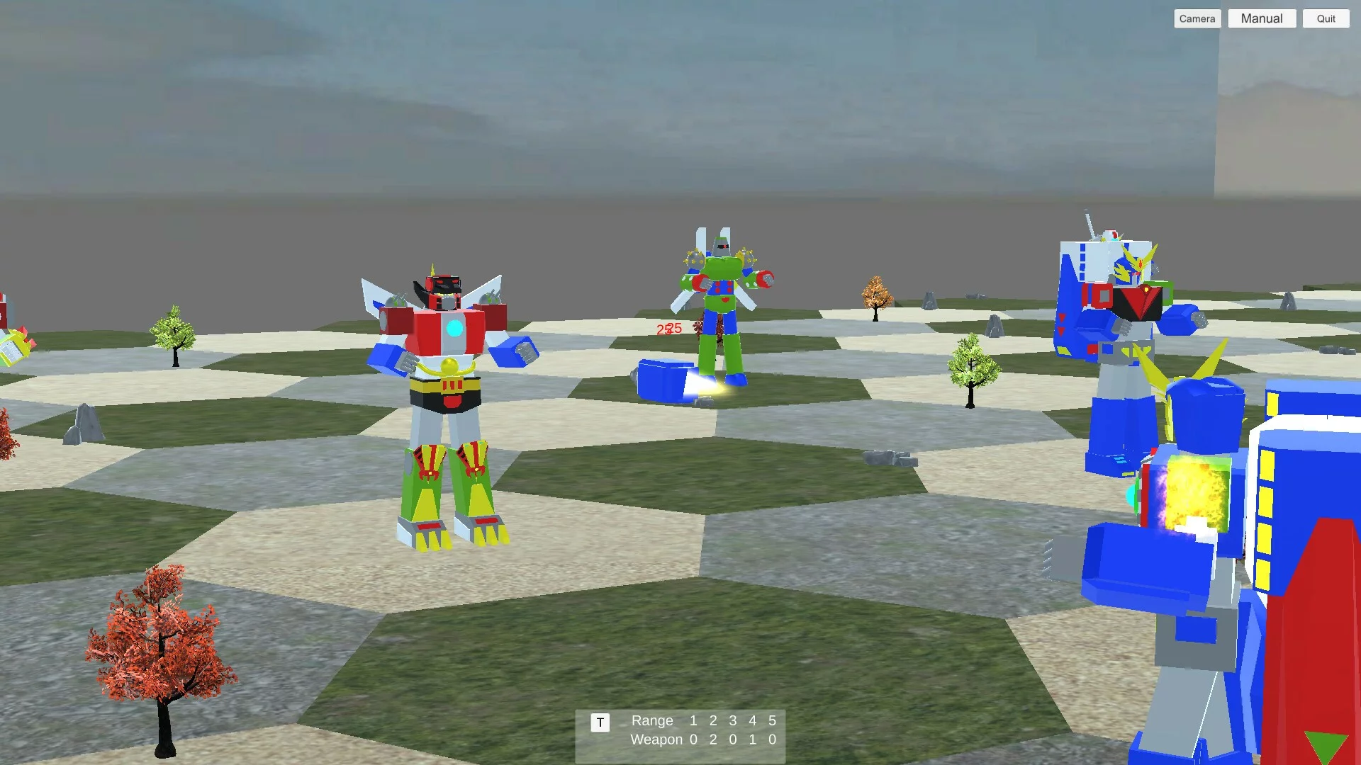 Изображение игры: Robot Builder War