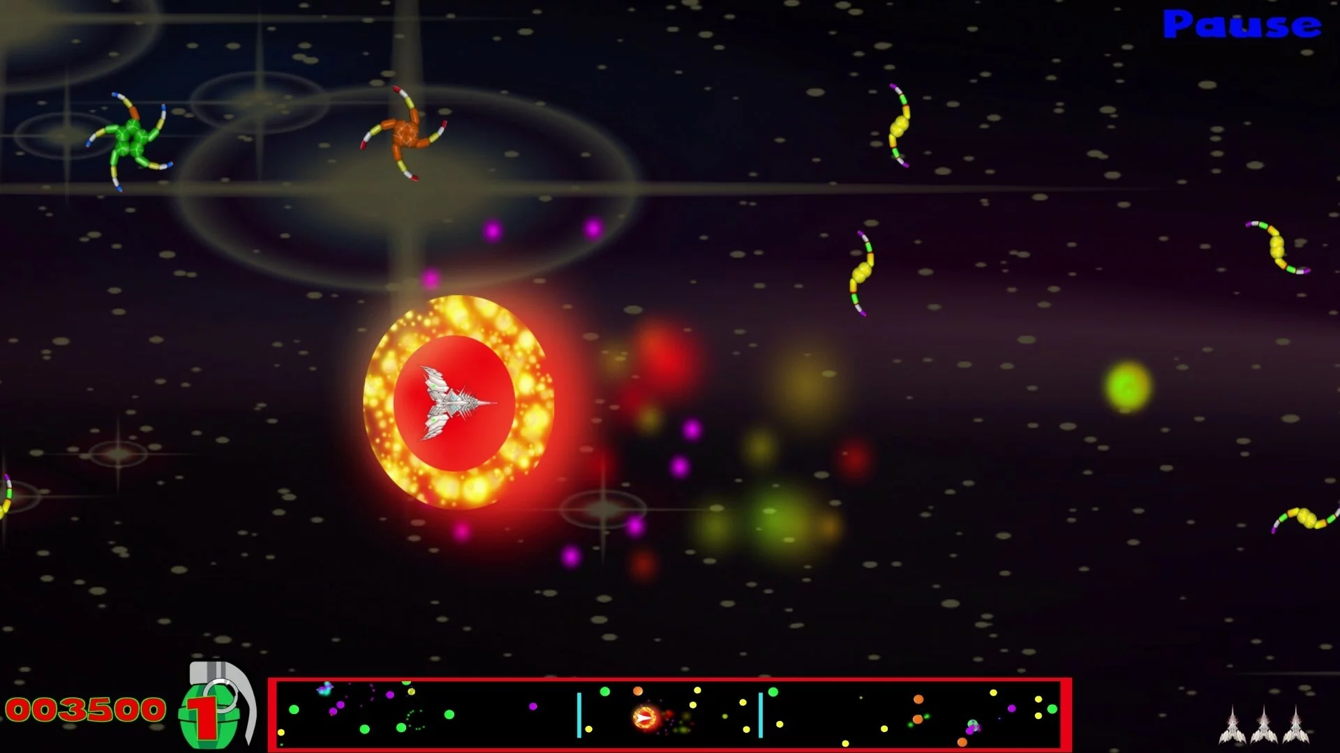 Изображение игры: Invaliens