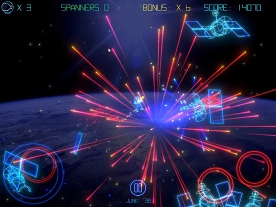 Изображение игры: Space Junk