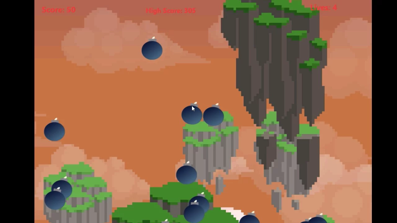 Изображение игры: Pixel Bombs