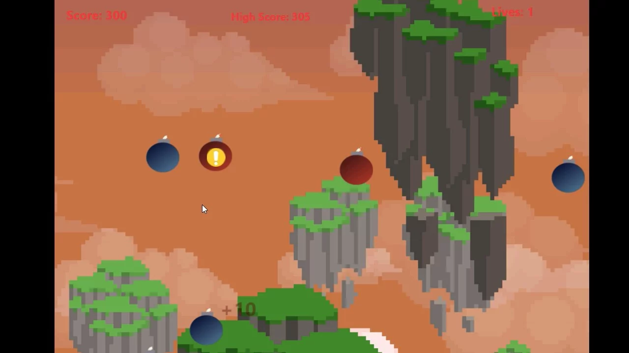 Изображение игры: Pixel Bombs
