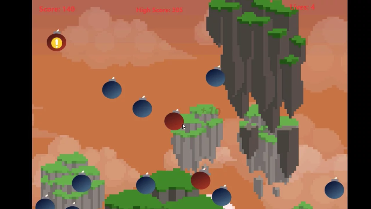 Изображение игры: Pixel Bombs