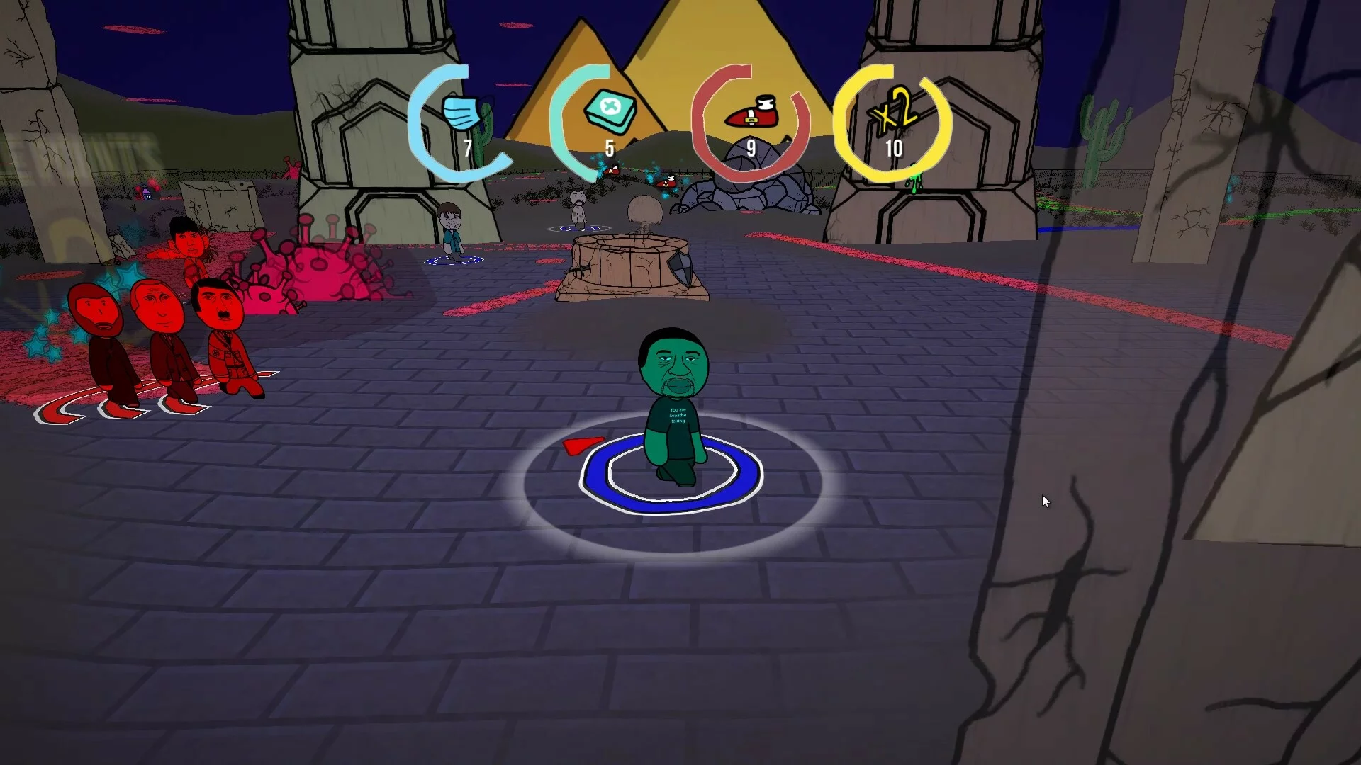 Изображение игры: CORONAVIRUS BATTLEGROUNDS: Covid-19 News