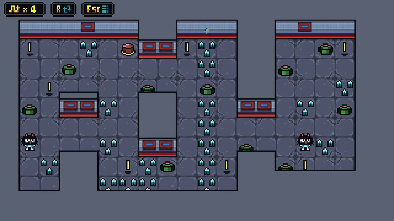 Изображение игры: Alien Cat 2