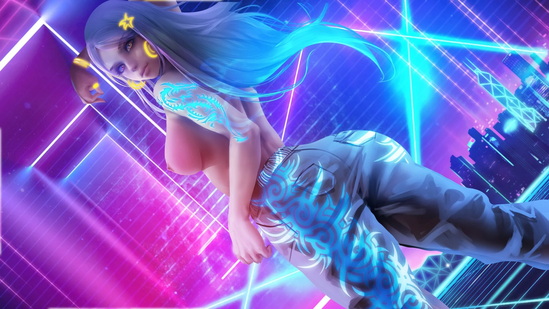 Изображение игры: Neon Girls