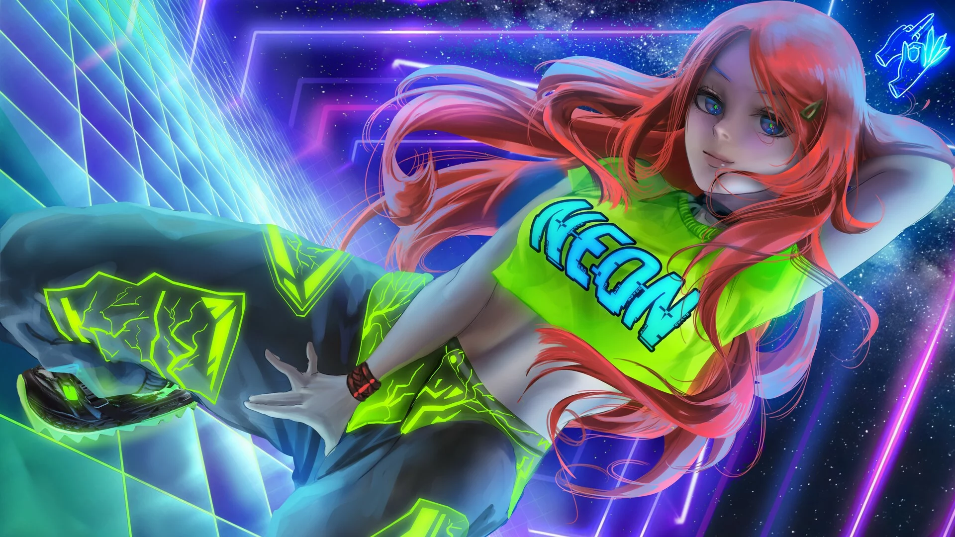 Изображение игры: Neon Girls