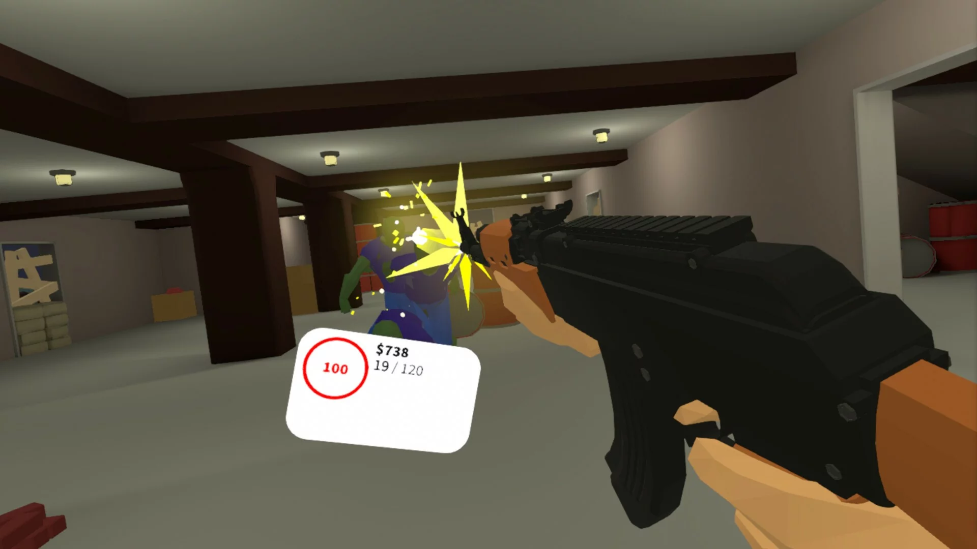 Изображение игры: Zombie Slayer VR