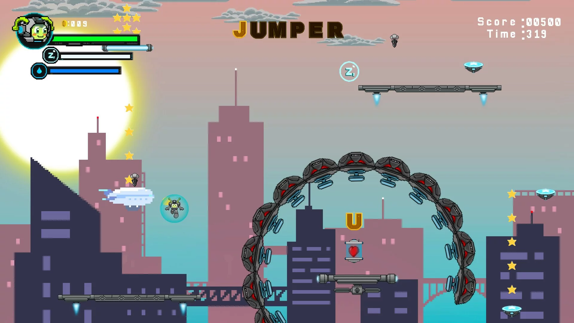 Изображение игры: Jumper Starman