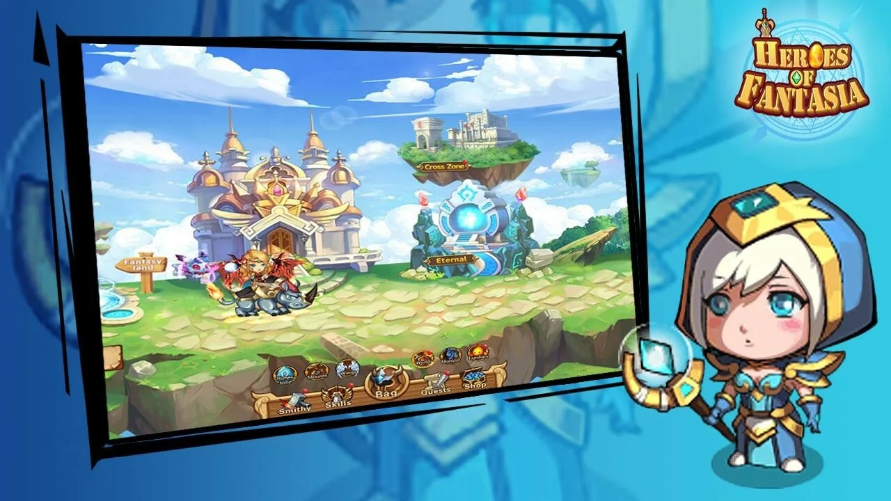 Изображение игры: Heroes of Fantasia