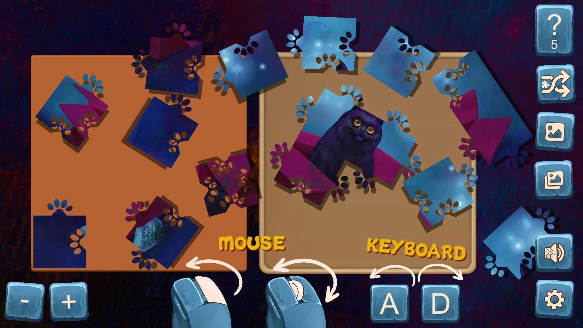 Изображение игры: Pussy Puzzle