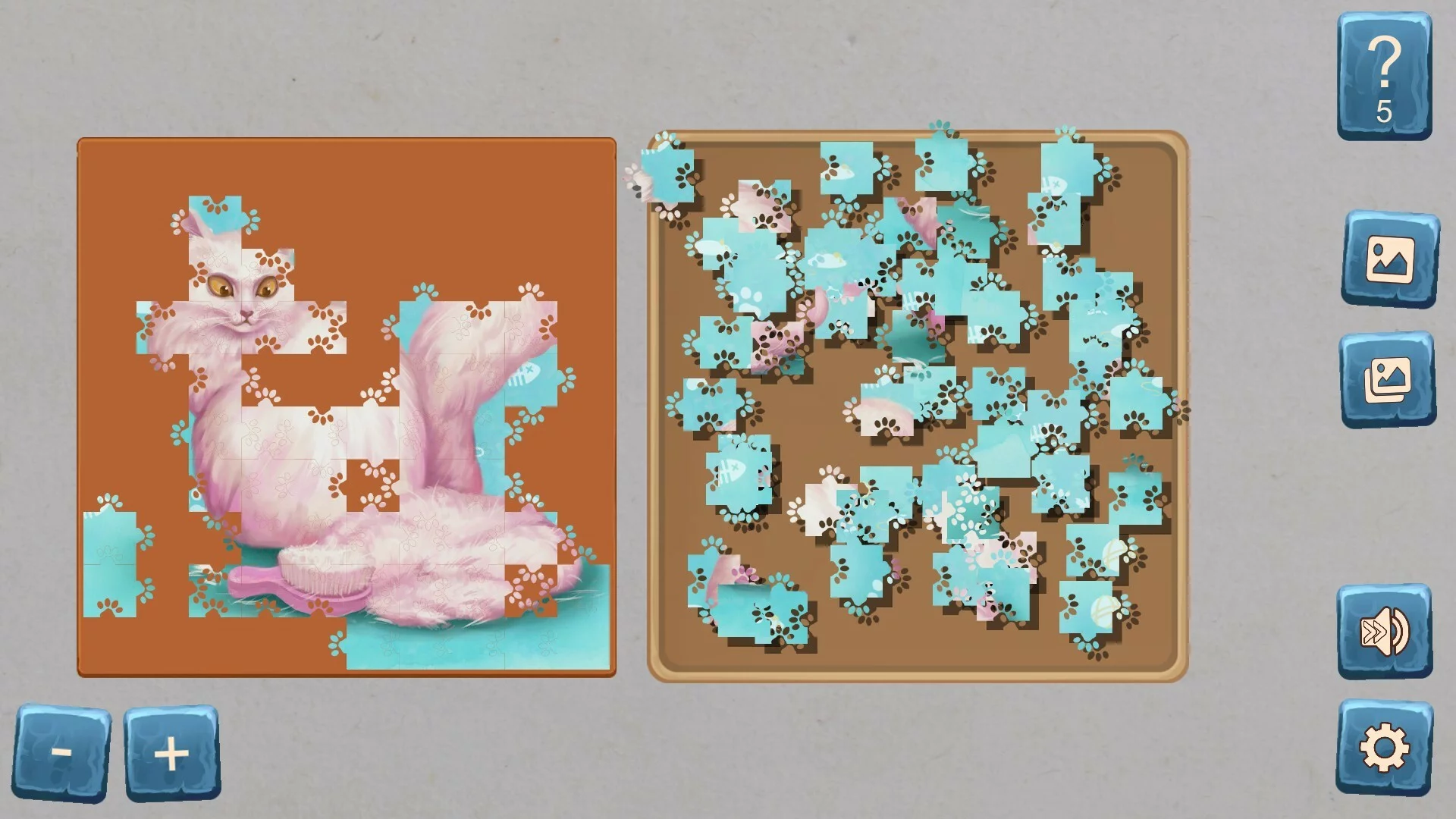 Изображение игры: Pussy Puzzle