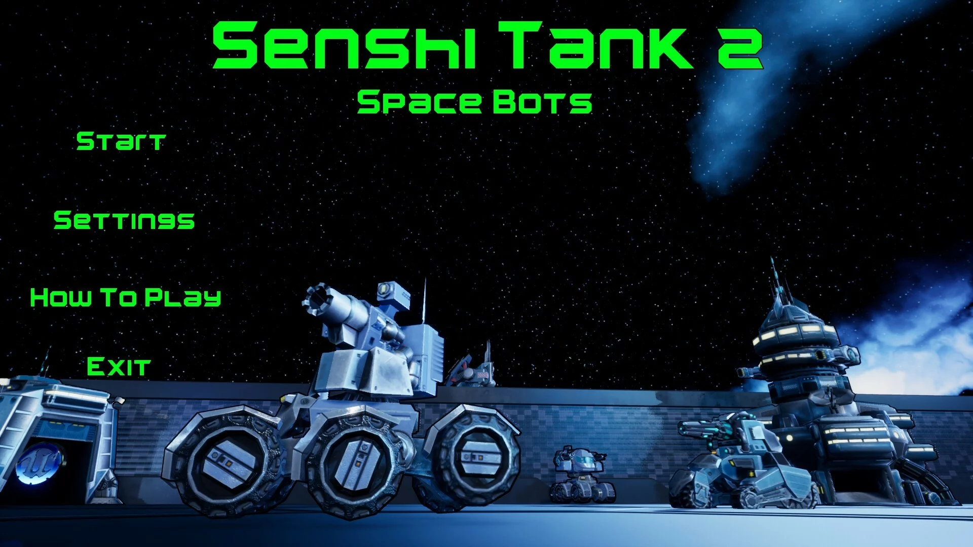 Изображение игры: Senshi Tank 2: Space Bots
