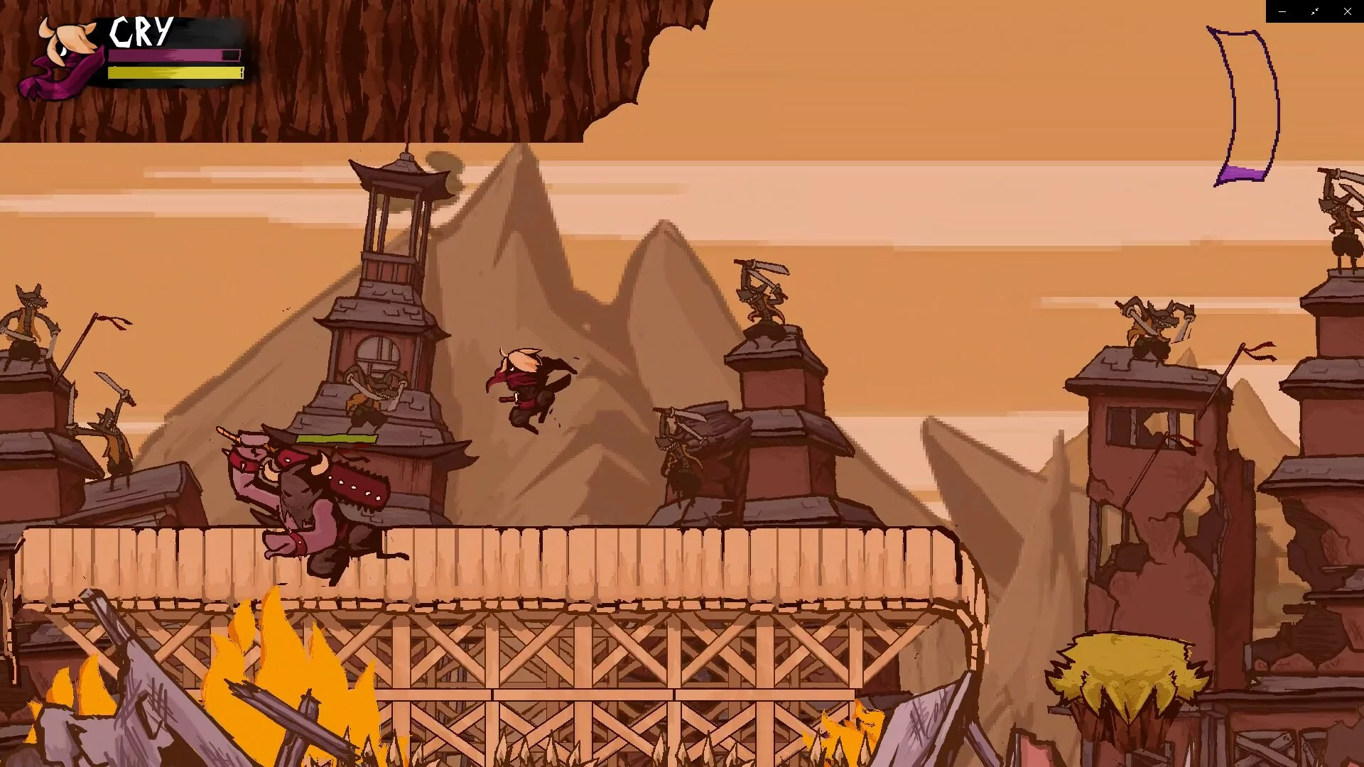 Изображение игры: Ninja Scarf