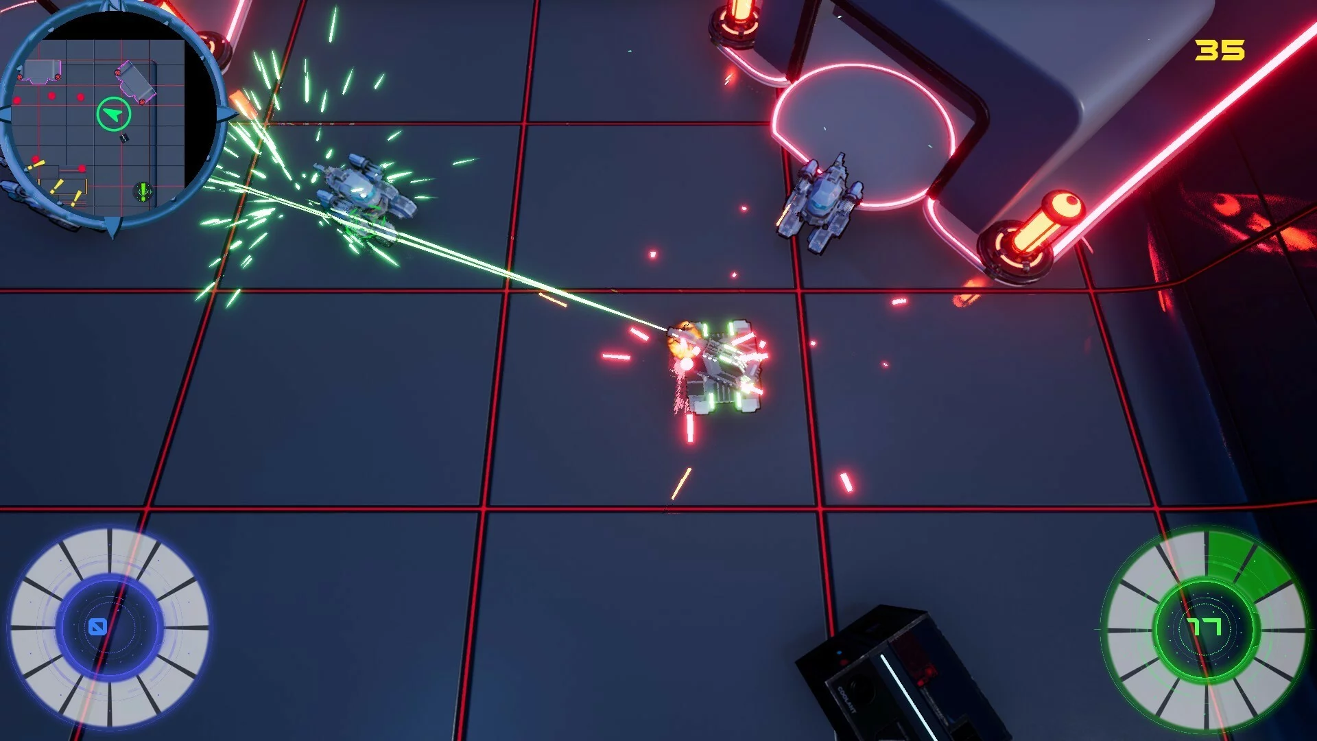 Изображение игры: Senshi Tank 2: Space Bots