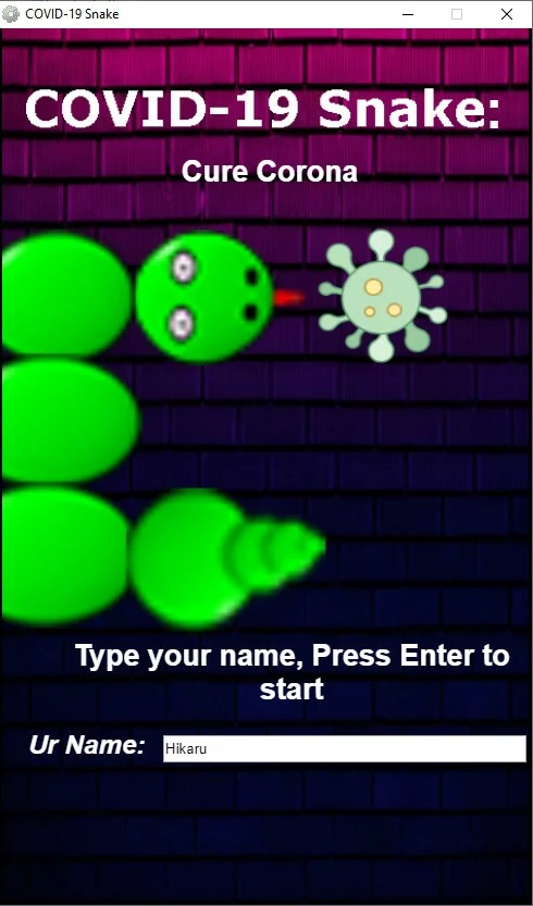 Изображение игры: Covid-19 Snake: Cure Corona
