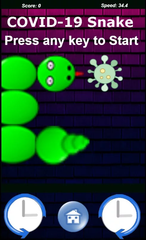 Изображение игры: Covid-19 Snake: Cure Corona