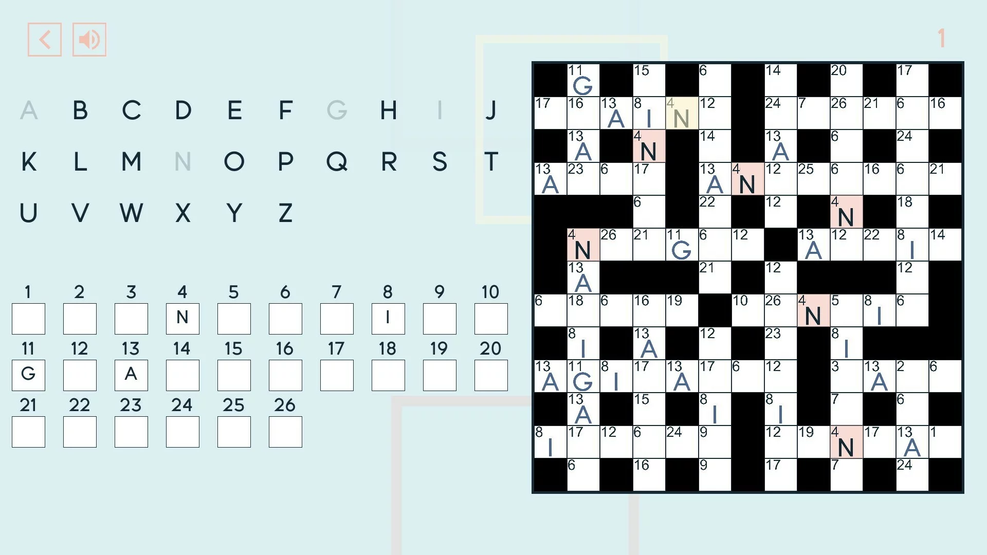 Изображение игры: Simply Puzzles: Codewords